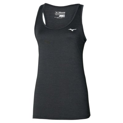 Camiseta sin Manga Mizuno Impulse Core Tank Mujer - Negros - Chile M782KFYMOV